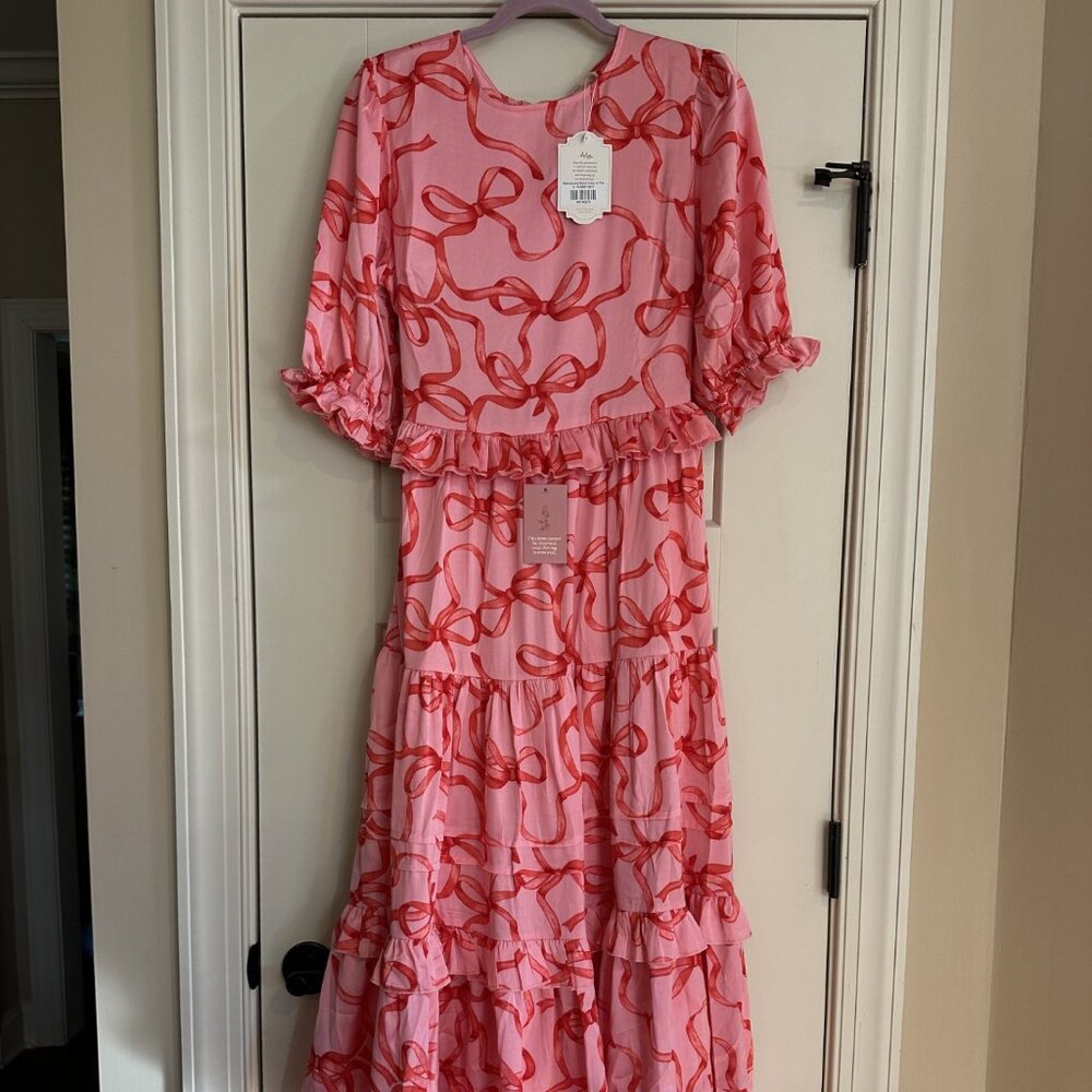 Ribbons and Bows Christmas Dress Ivy City Co New With Tags Size 10